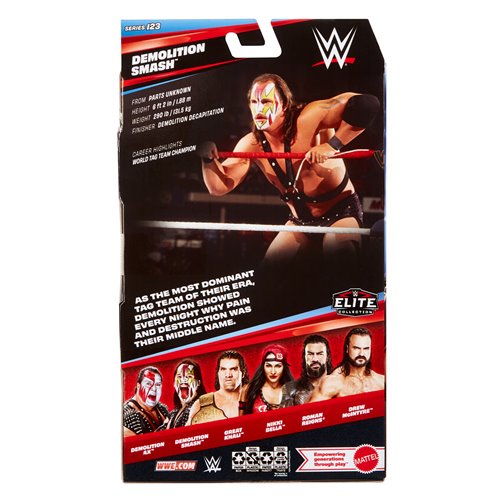 WWE Elite Collection Series 123 Demolition Smash Action Figure