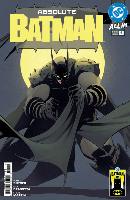 Batman Day 2025 Absolute Batman #1 Cover A Nick Dragotta
