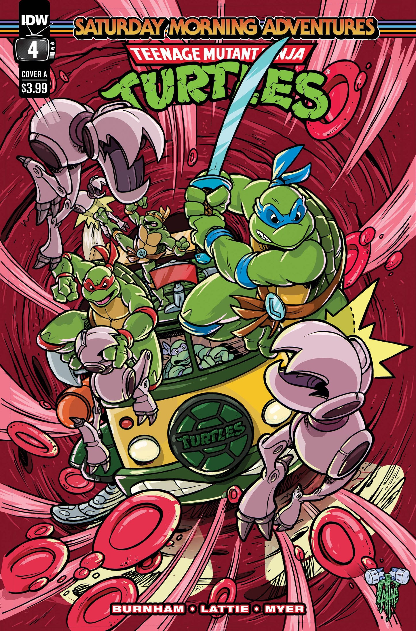 Teenage Mutant Ninja Turtles Saturday Morning Adventures #4