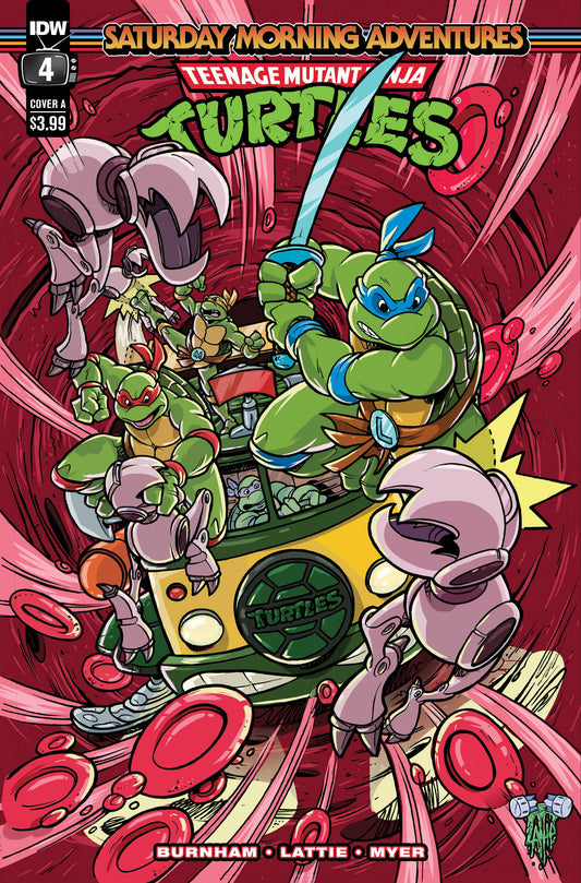 Teenage Mutant Ninja Turtles Saturday Morning Adventures #4
