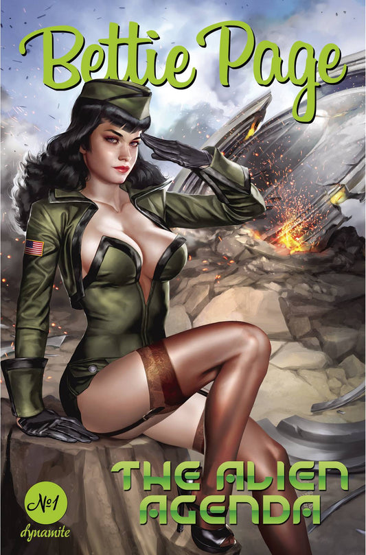 Bettie Page The Alien Agenda #1