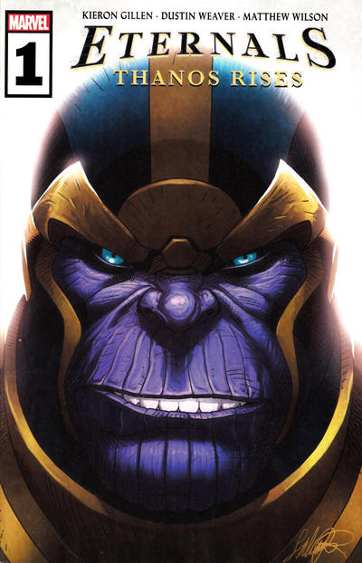 Eternals Thanos Rises #1 Walmart Exclusive Cover