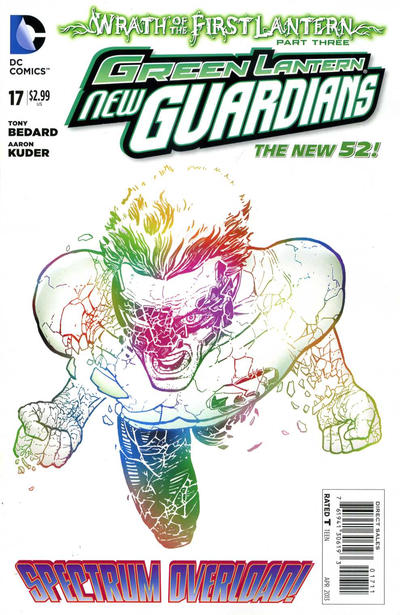 Green Lantern New Guardians #17 Variant Cover