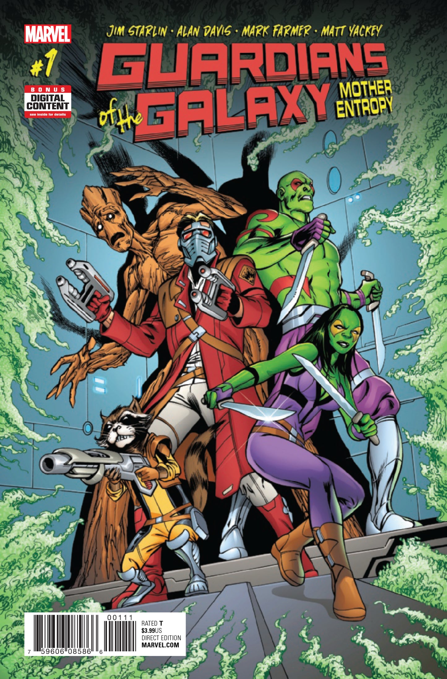 Guardians of the Galaxy Mother Entropy #1