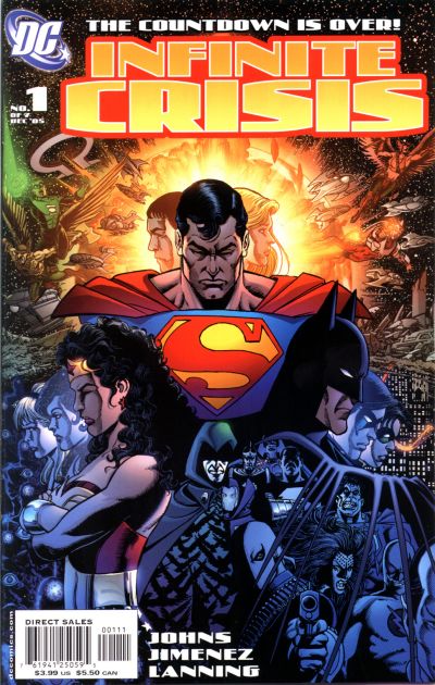 Infinite Crisis #1 George Perez Cover