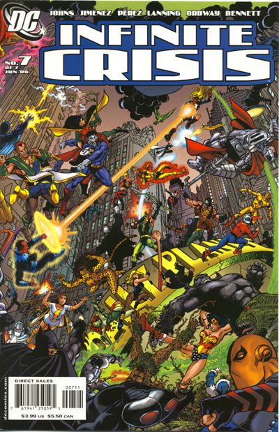 Infinite Crisis #7 George Perez Cover (2005)