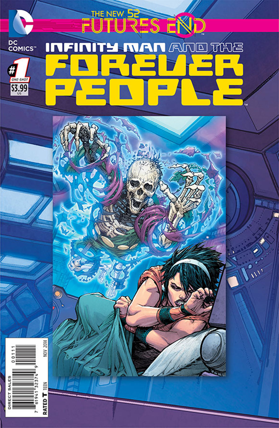 Basic Infinity Man Infinity Man & The Forever People Futures End #1 – SuperPowers Comics