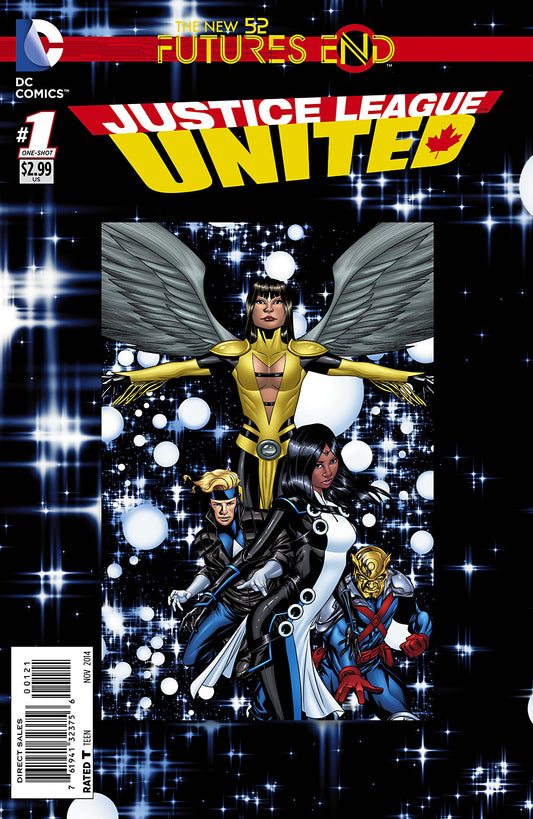 Justice League Futures End #1 Lenticular Cover