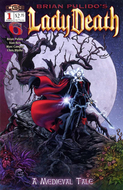 Brian Pulidos Lady Death #1 A Medieval Tale