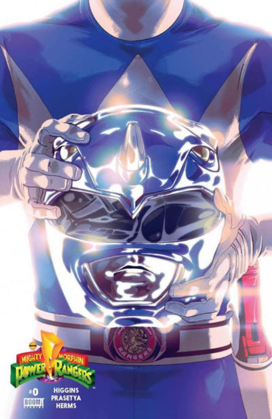 Mighty Morphin Power Rangers #0 Blue Ranger Cover