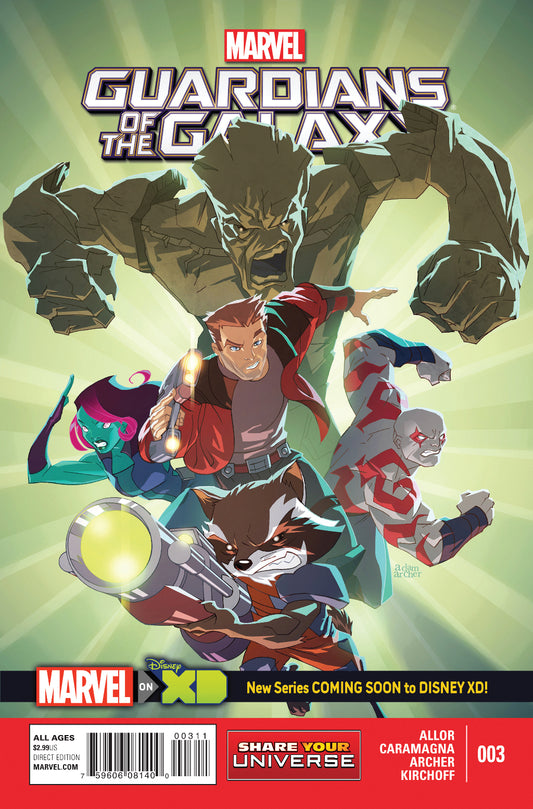 Marvel Universe Guardians of the Galaxy #3 (of 4) 2015
