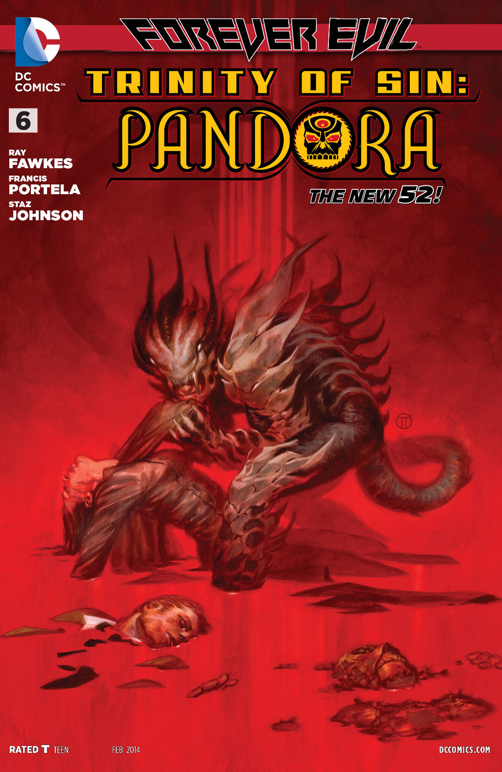 Forever Evil Trinity of Sin Pandora #6