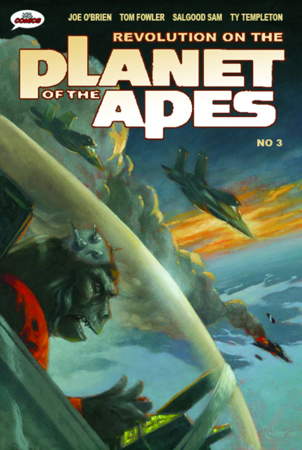 Revolution on the Planet of the Apes #3