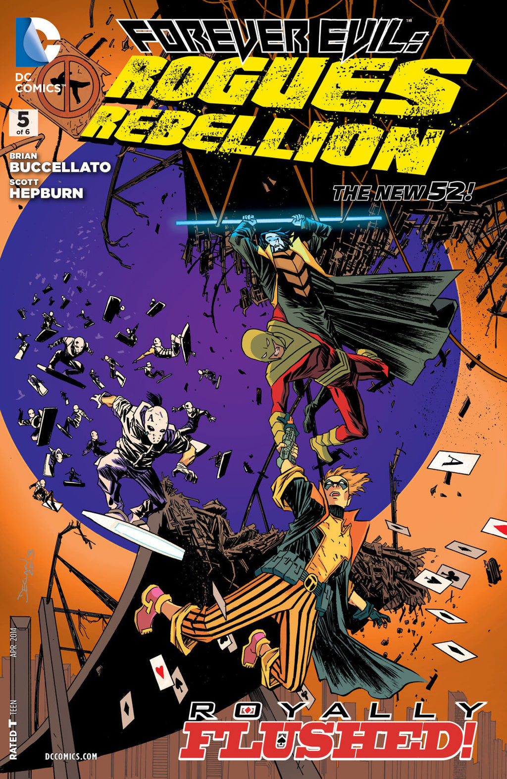 Forever Evil Rogues Rebellion #5