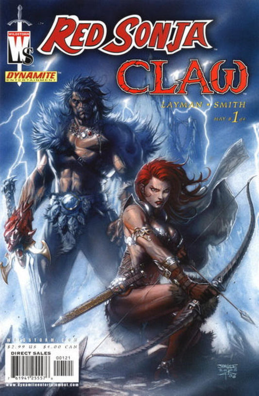 Red Sonja Claw The Devils Hand #1 Jim Lee Incentive Cover