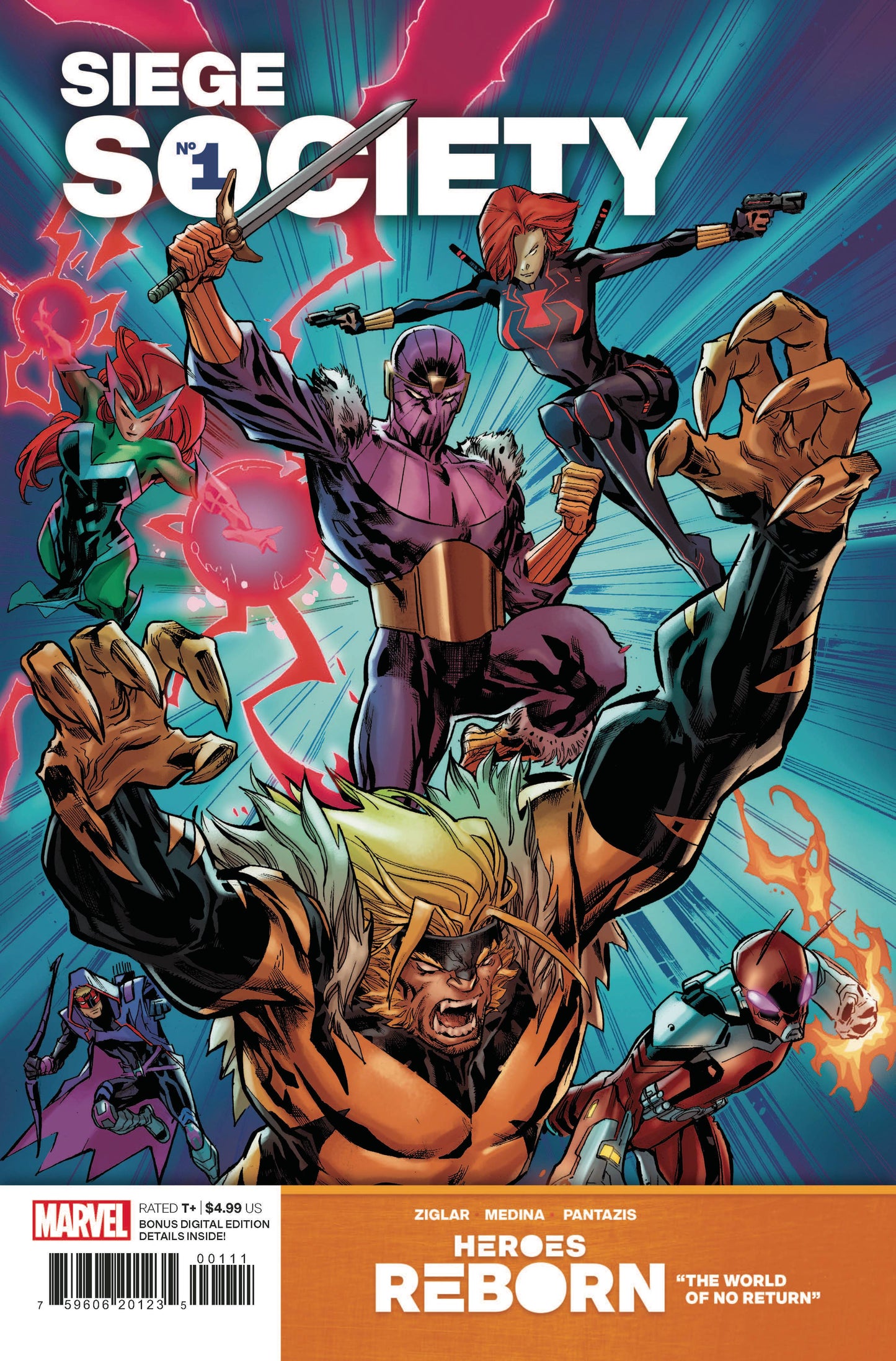 Heroes Reborn Siege Society #1